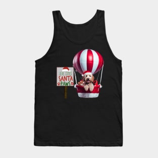 Here Comes Santa Paws in Hot Air Balloon Tank Top